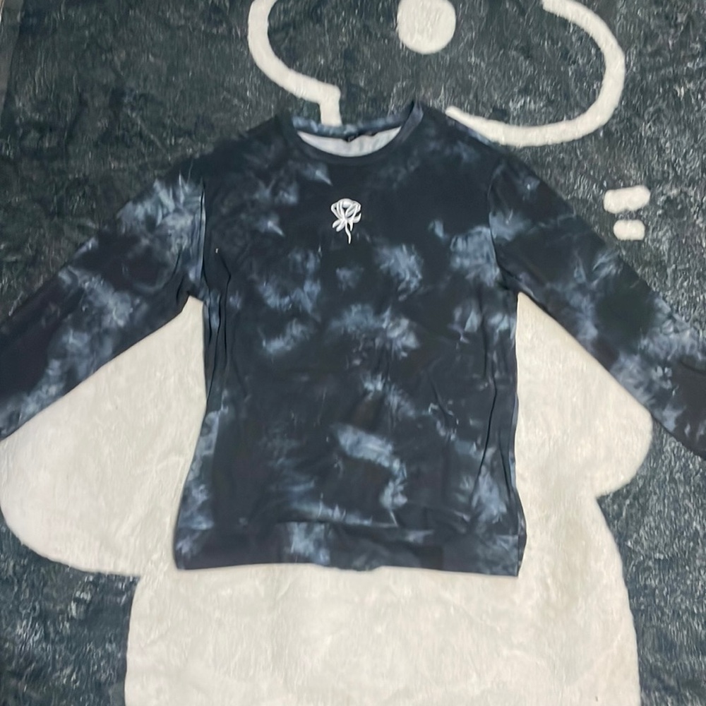 Shein TieDye Rose Tee